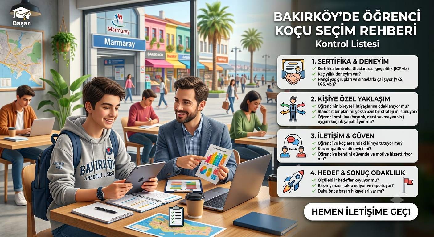 Bakırköy'de Öğrenci Koçu Seçerken Nelere Dikkat Edilmeli?